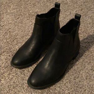 Black Nine West Ankle Booties